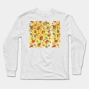 Funky Leaf Long Sleeve T-Shirt